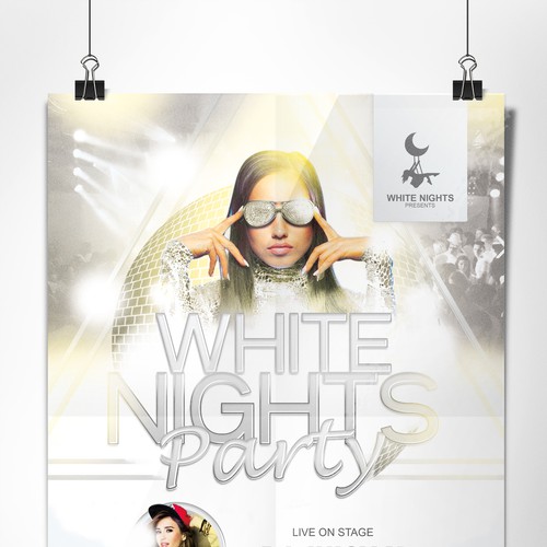 Night club flyer concept
