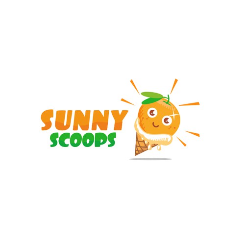 Sunny Scoops - Logo
