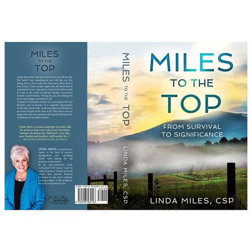Book cover for "Miles to the Top"