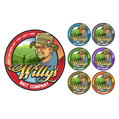 Create a winning logo for Willy's Bait Company!!!!
