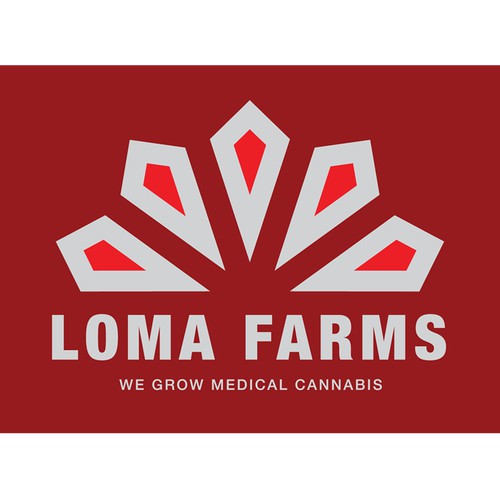 Bold Logomark for a medicinal cannabis farm
