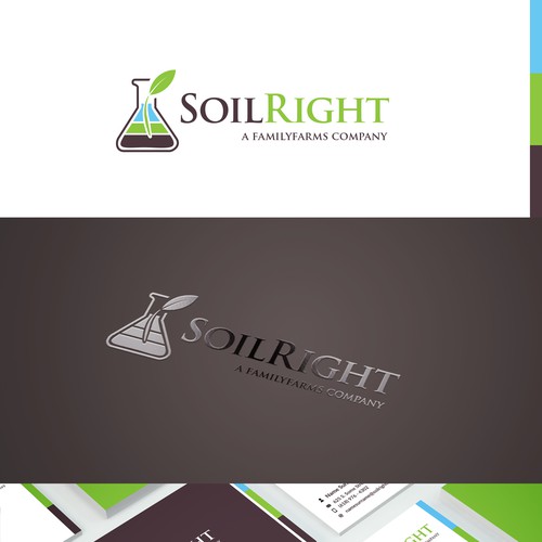 Logo and brand identity for Soil consultancy