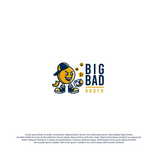 Logo concept for big bad booth