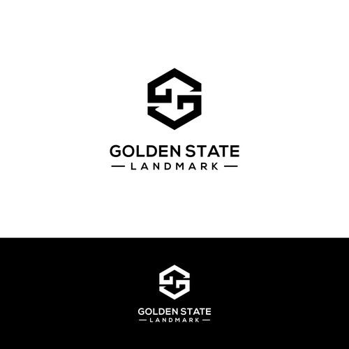 Design logo for real estate holding and management, Golden State Landmark.