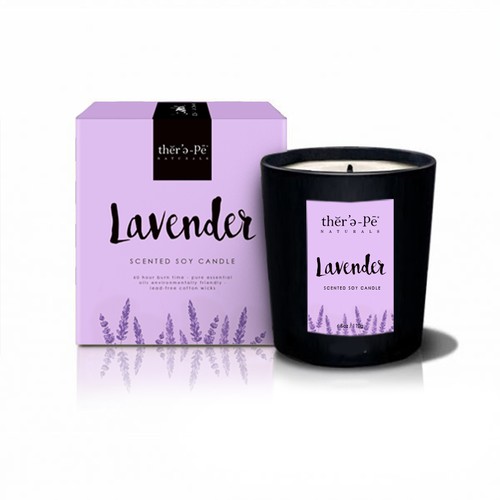 Candle Box design and label