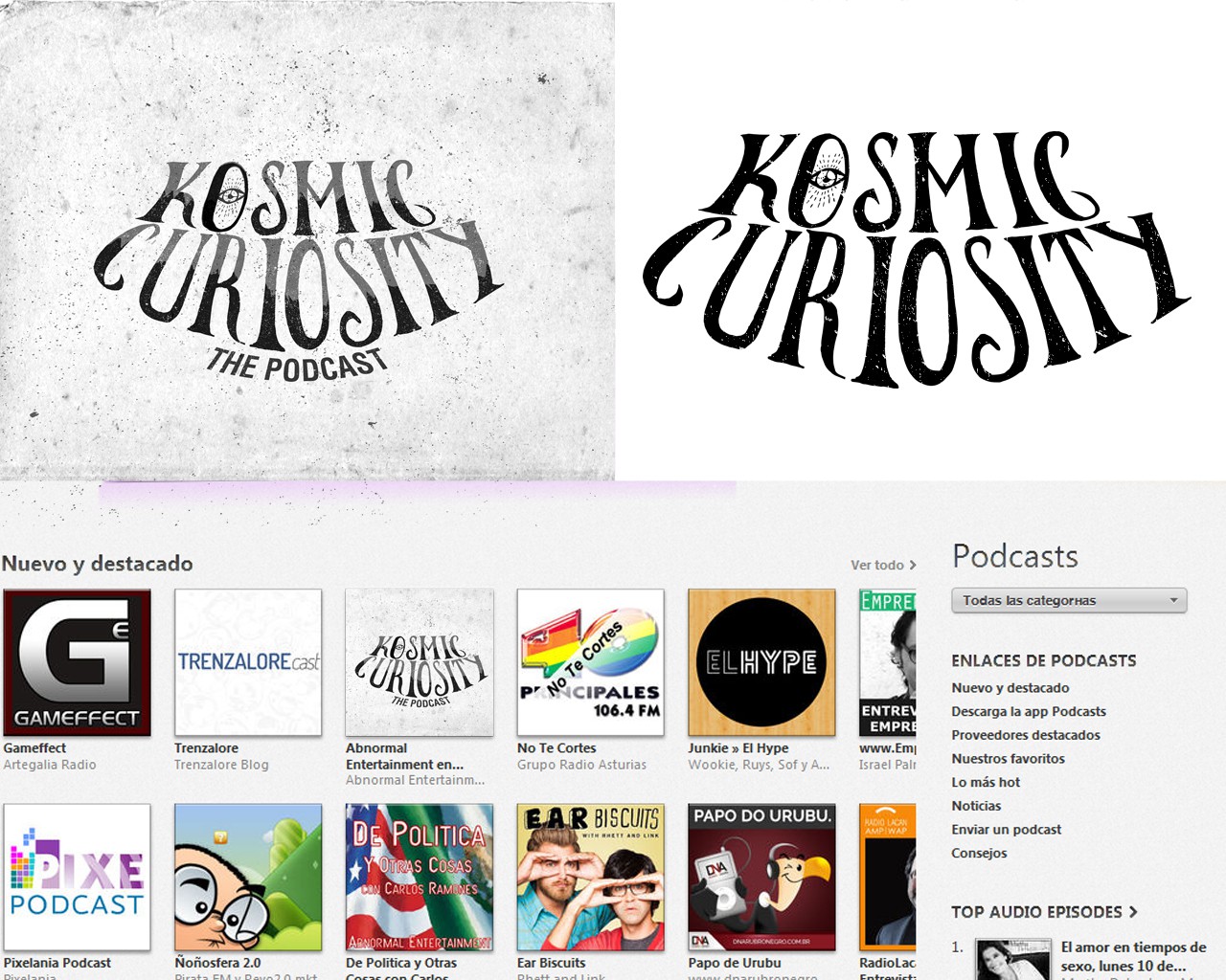 Create a GREAT design for Kosmic Curiosity
