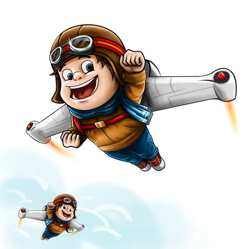 Jetpack kids avion