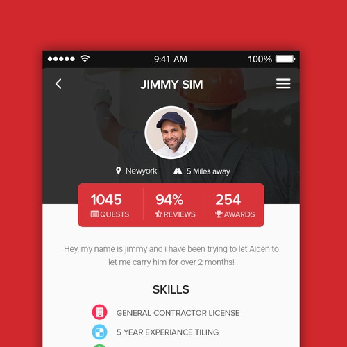 Small Jobs app