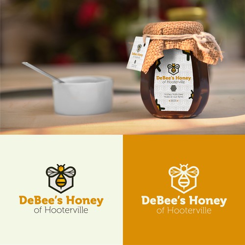Honey logo and packaging desing