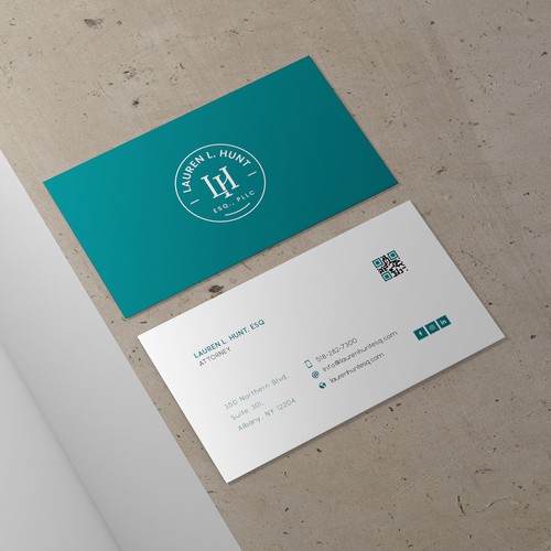 I prefer clean, minimal, simple & elegant business card designs