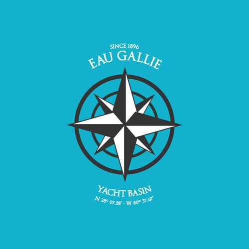 Logo concept for Eau Gallie Yacht Basin