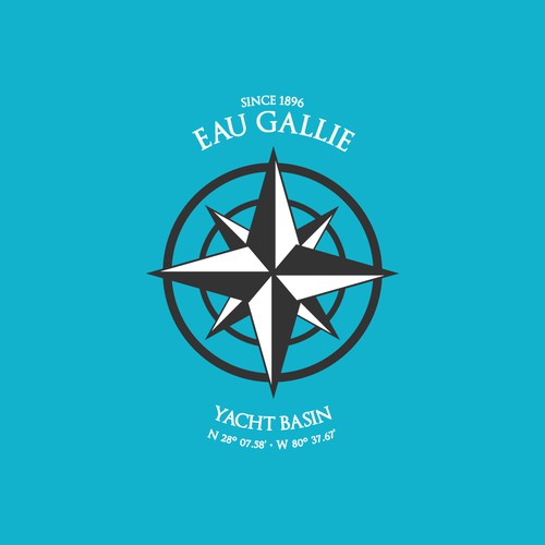Logo concept for Eau Gallie Yacht Basin