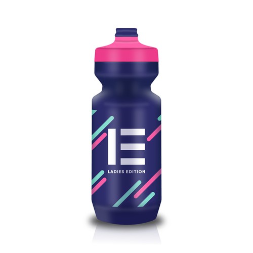 Bidon design for Ladies Edition Cycling team