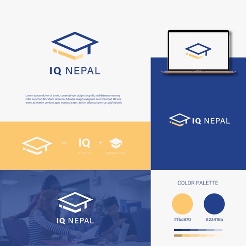 Logo consept for İQ Nepal