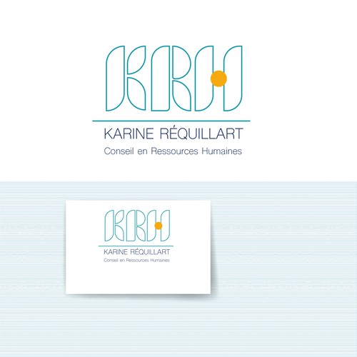 Logo pour consultante en Ressources Humaines