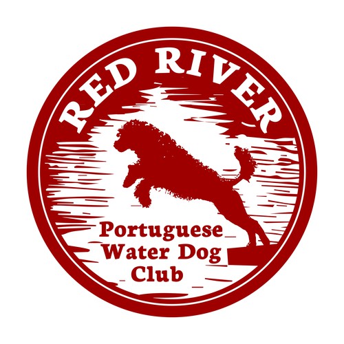 Club Logo for Portuguese Water Dog Enthusiasts