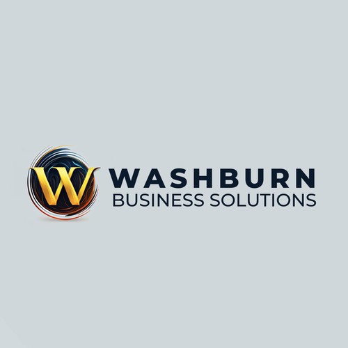 Washburn Business Solutions Abstract Logo