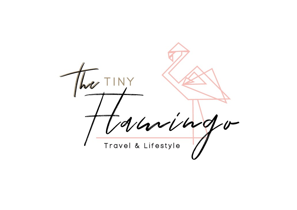 Create a Logo & Business Card for my Travel and Lifestyle Blog "thetinyflamingo"