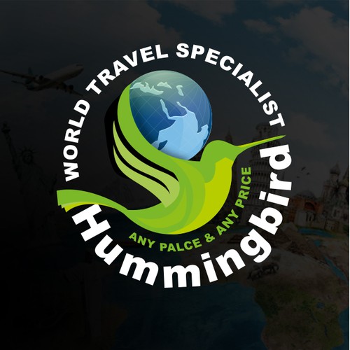 Modern Logo for  a professional travel advisor