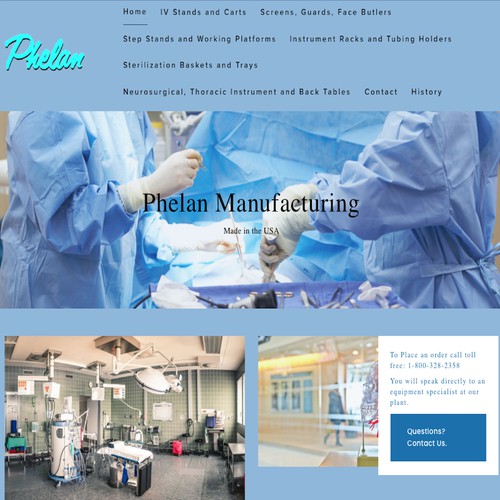 Website Migration  for a Medical Device manufacturer