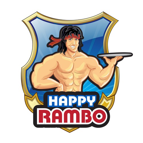 Happy Rambo seeking logo!