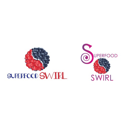 Superfood Swirl needs BRIGHT & NATURAL logo/label