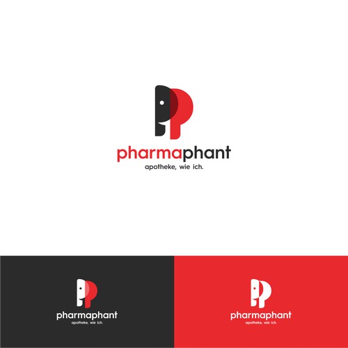 Smart logo for pharmaphant