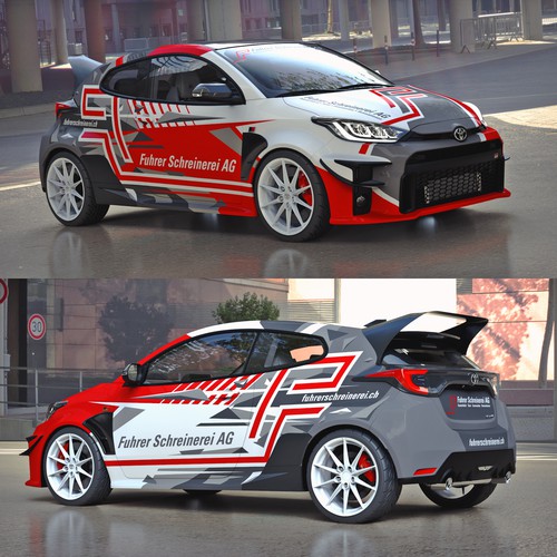 Toyota Yaris GR Rally Design