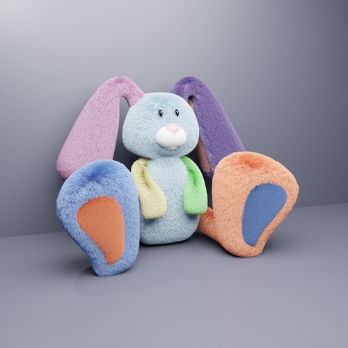 3D bunny