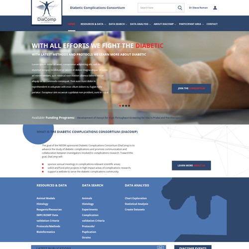 Diacomp web design