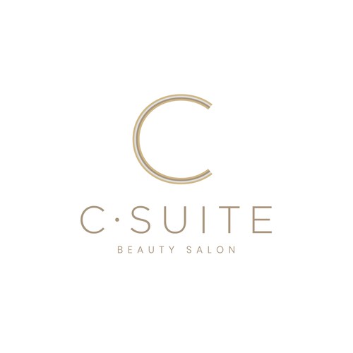 Contemporary hair salon logo