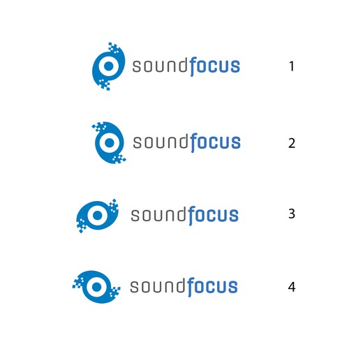 soundfocus logo design