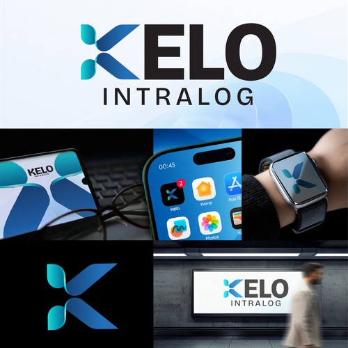 Logo concept for  KELO Intralog