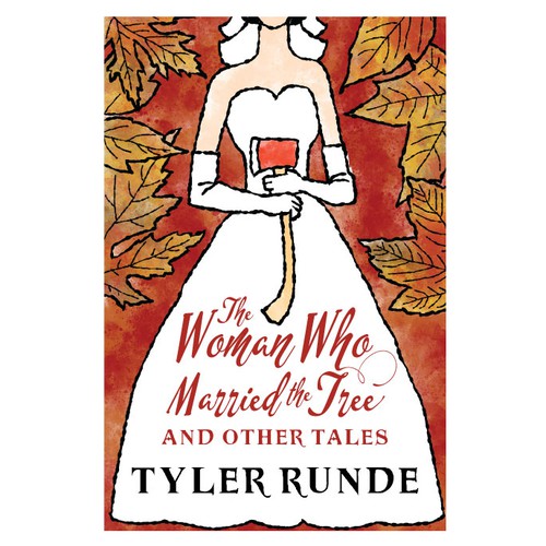 Cover design/illustration for folk tales novel