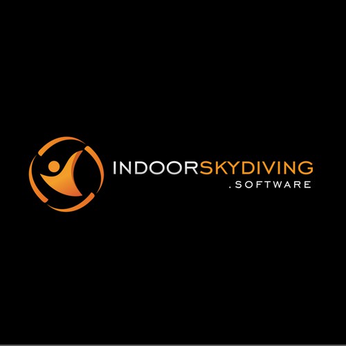 Indoorskydiving for logo Concept