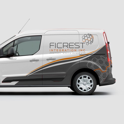 Ford transit wrap for Ficrest