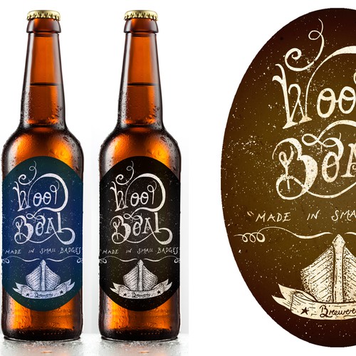 Beer Packaging Design Needed 4 Wood*Boat Brewing Company
