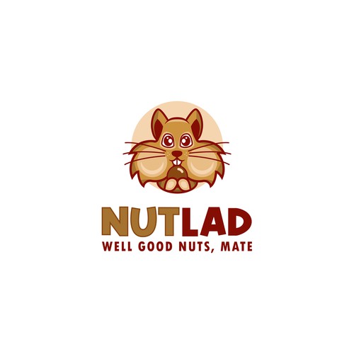 Nut Company Character Logo