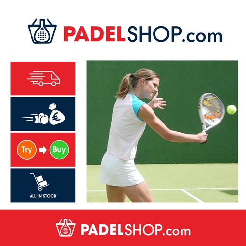 Perfect logo for Padelshop