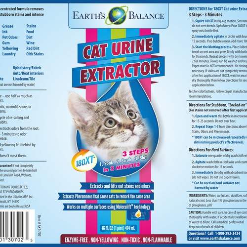 Create a Pet Cleaning Solution Label