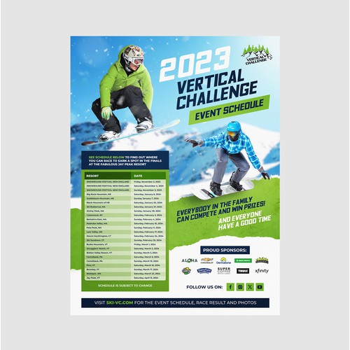 Vertical Challenge Poster