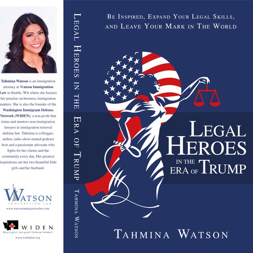 Book cover "Legal Heroes in the Era of Trump: Be Inspired. Expand Your Impact. Change the World" - Tahmina Watson