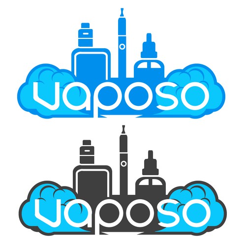 2nd Logo design for Vaposo