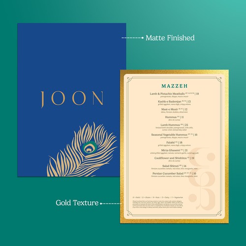 Menu Design