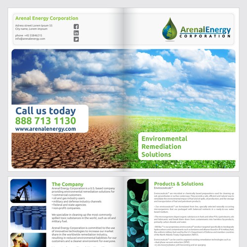 Arenal Energy Corporate Brochure