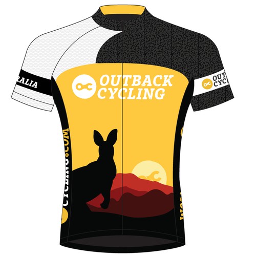 OutbackCycling.com jersey design