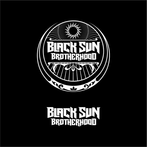 bold logo for black metal band