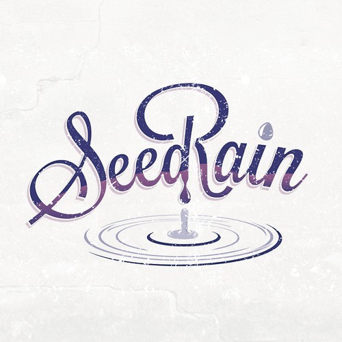 'Seed Rain' Music Band Logo