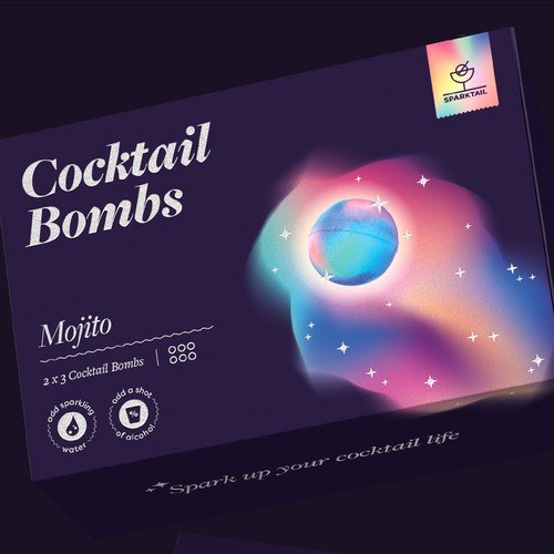 Cocktail Bombs Packaging