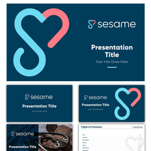 Presentation template for Sesame